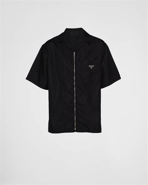 prada camicia uomo maniche carte|Prada Camicia a Maniche Lunghe .